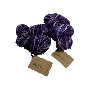 Manos del Uruguay Wool Clásica Hand Dyed Yarn Violets 100% Wool